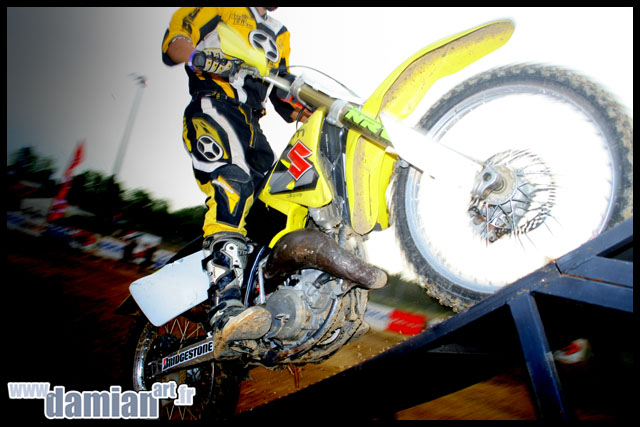 Motocross avant jump