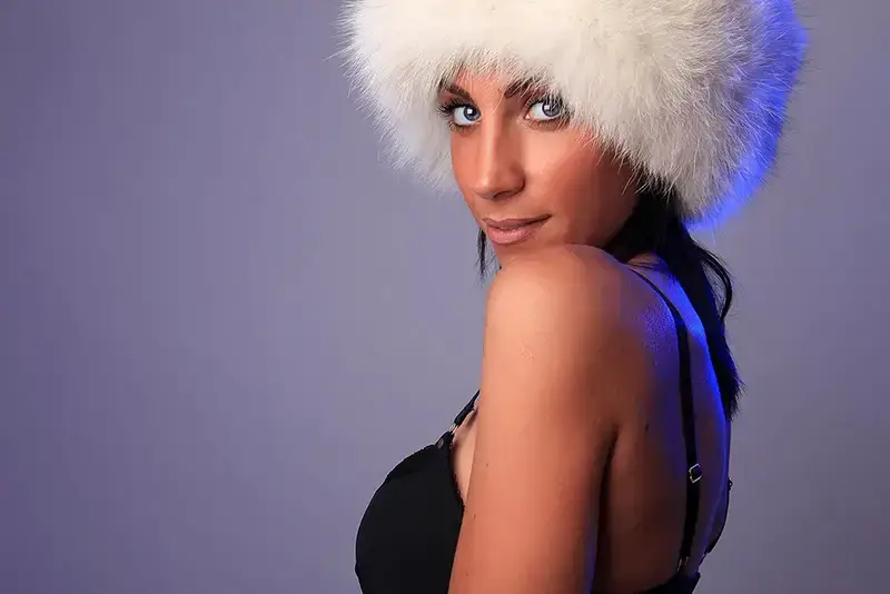 Portrait de profil pour casting et agences de mannequins Montpellier